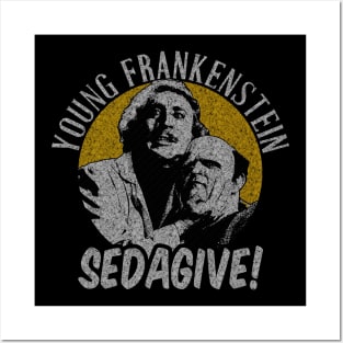 Retro Young Frankenstein SEDAGIVE! Posters and Art